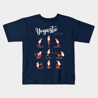 Yogastic Christmas Kids T-Shirt